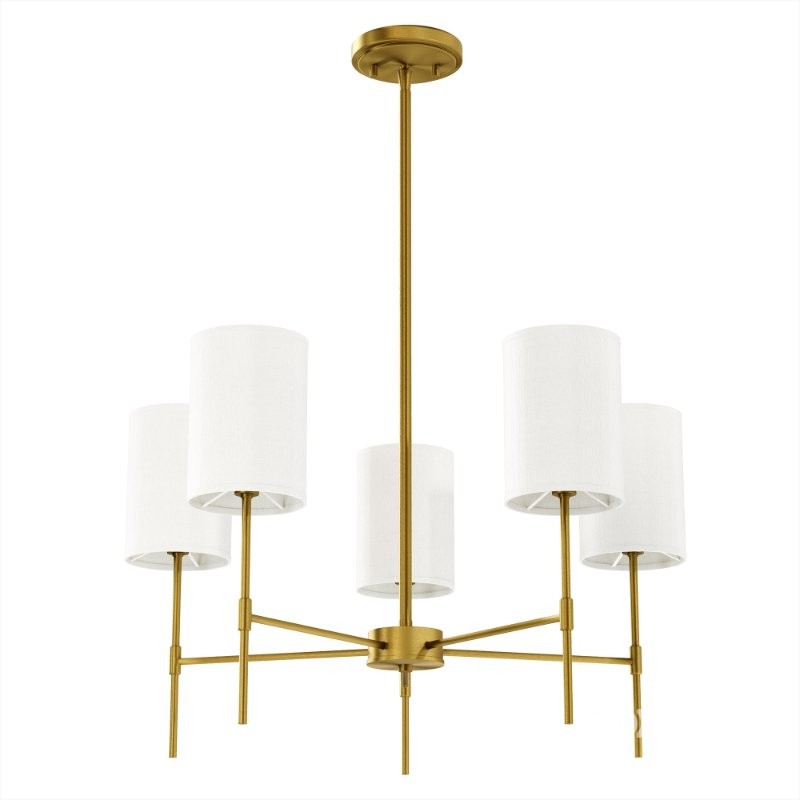 Trade Winds Lighting. Trade Winds Leslie 5-Light Chandelier Image 2