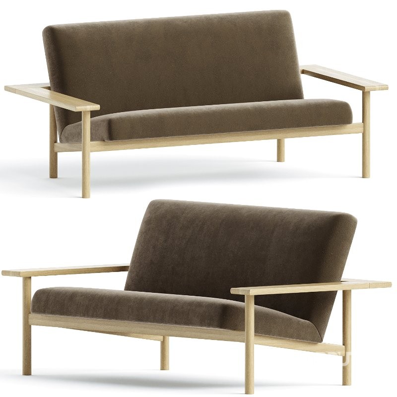 Kinoko sofa 2 seater Designer Mentsen Image 4