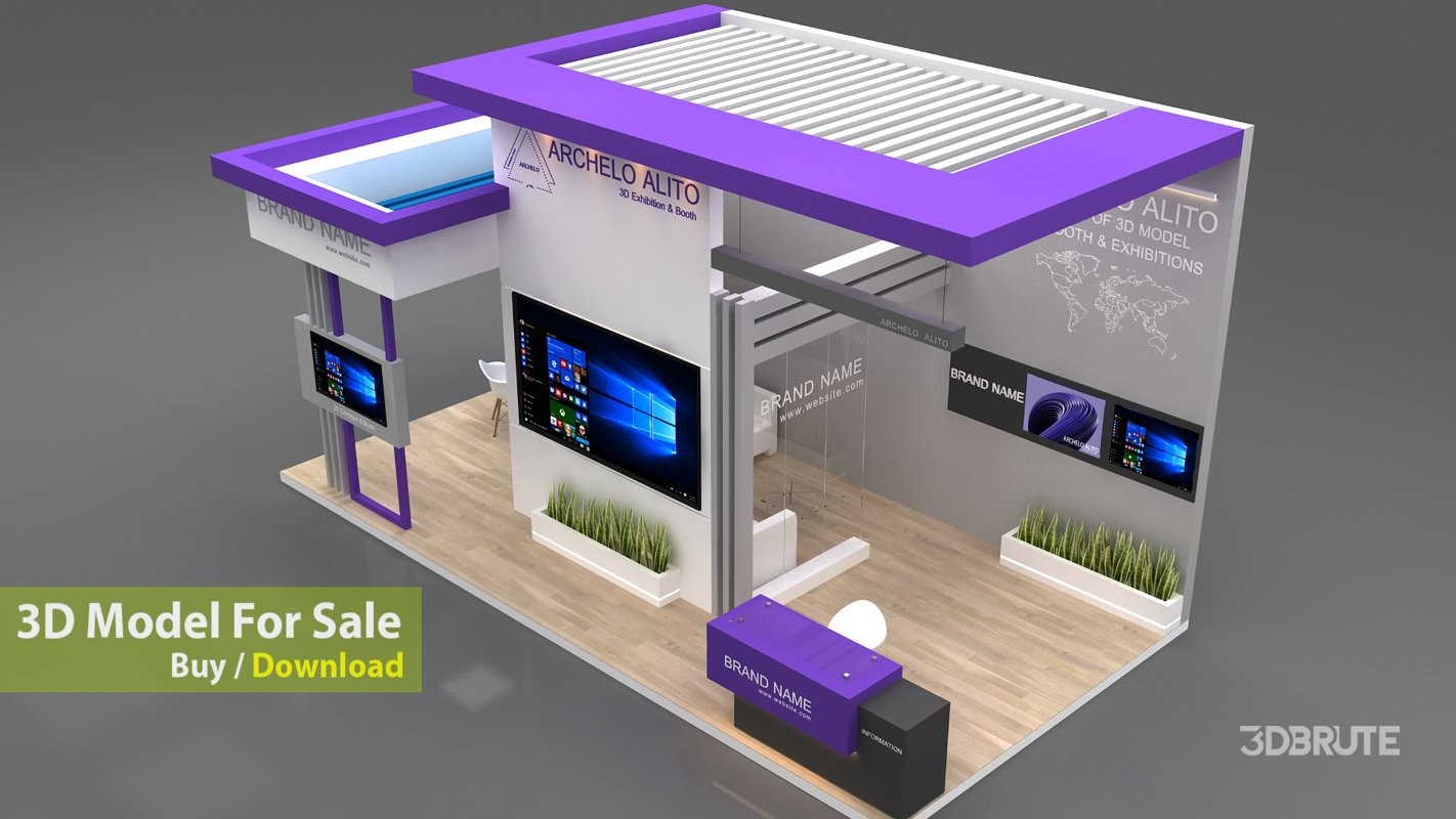 minimal booth stall Image 8