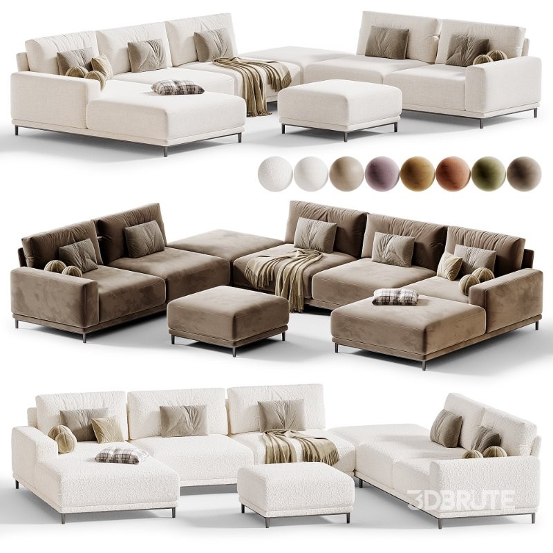 Eless Modular Sofa by Luzaro Image 1