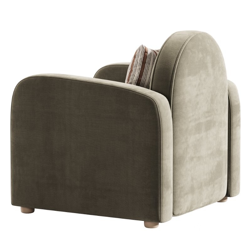 Pacific Palisades Fully Upholstered Accent Chair Image 4