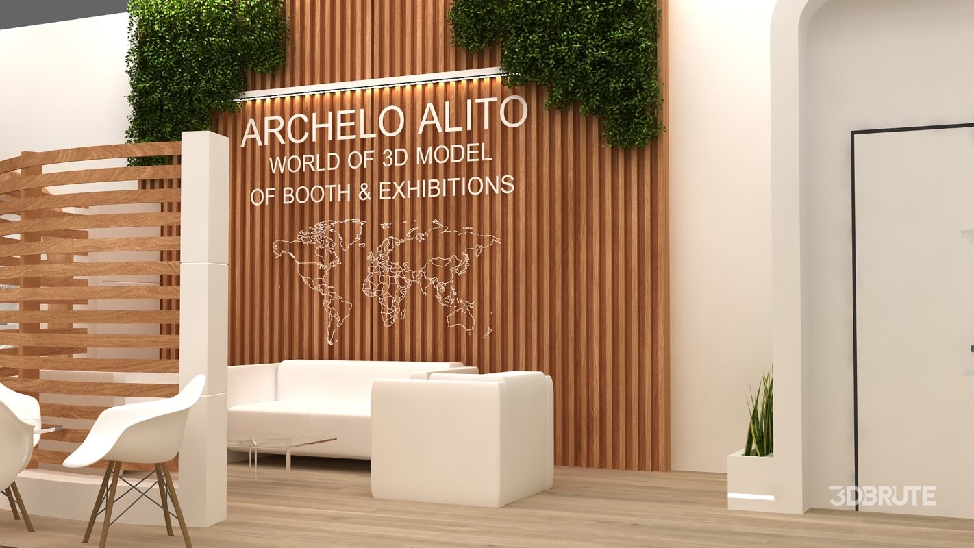 modern booth exhibition Image 5