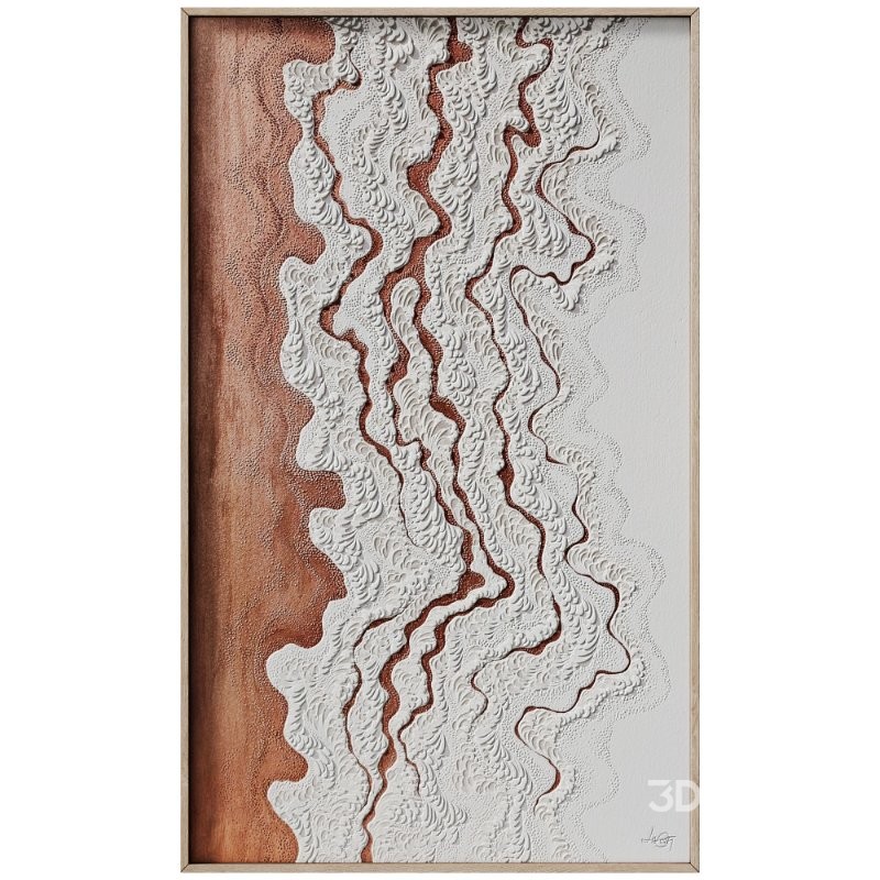 3D Art Relief 198 Painting Image 2