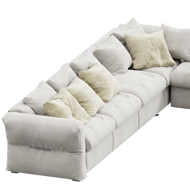 Newbridge Corner Sofawith ottoman by Flexform Image 1