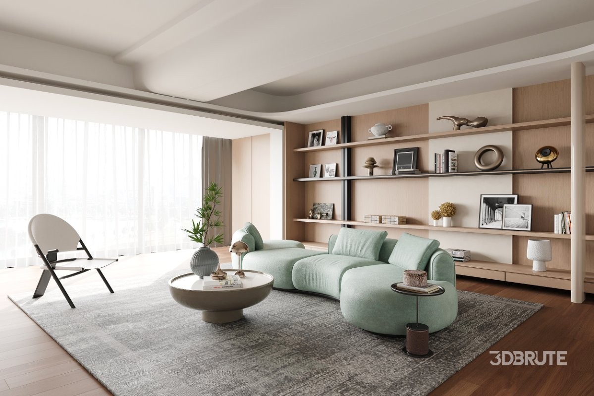 modern living room Image 1