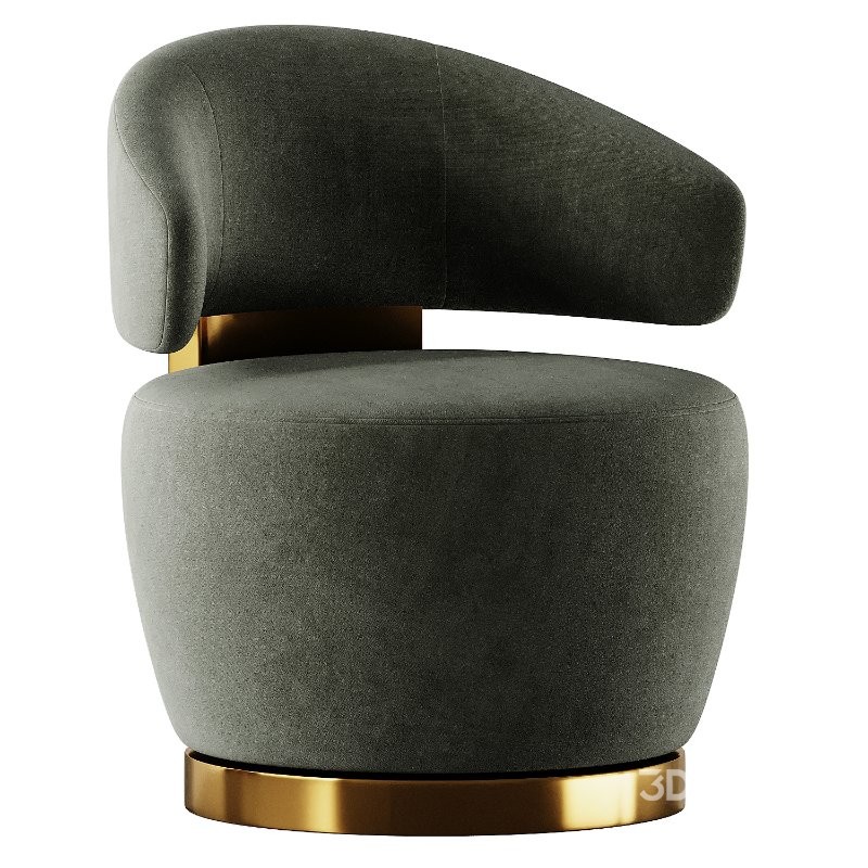Austin Swivel Chair Oat Image 2