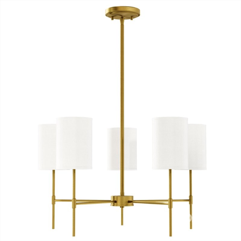 Trade Winds Lighting. Trade Winds Leslie 5-Light Chandelier Image 1