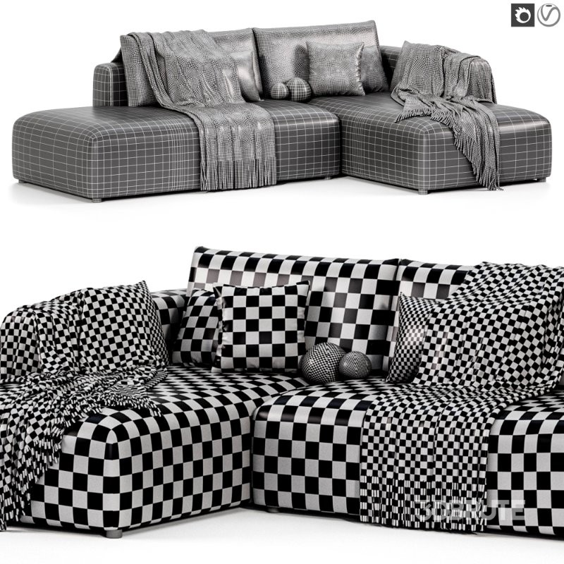 Corner sofa New Emotions Image 4