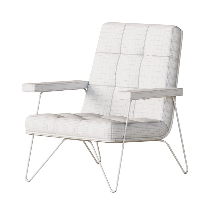 Zeus Leather Armchair Image 9