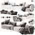 Modular sofa Fabro 3 - Thumbnail 2