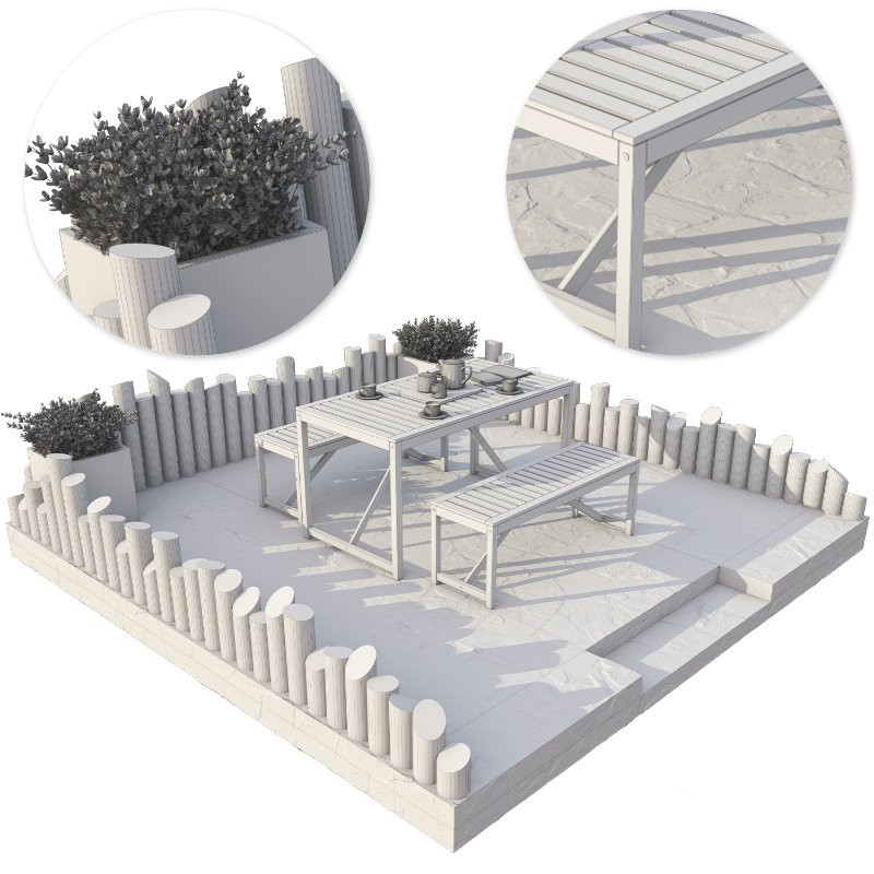 Outdoor Seating Area 01 Image 5