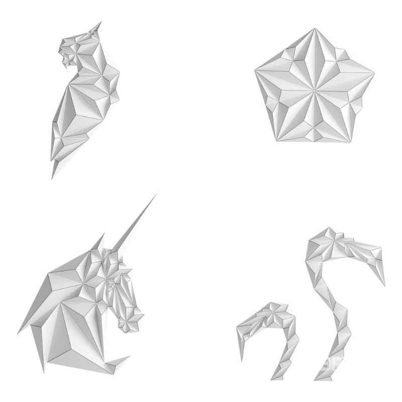 Paper art work 05 PBR Image 3