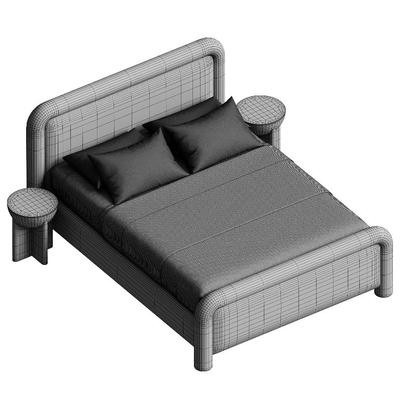 Inez Bed Queen Size Image 3