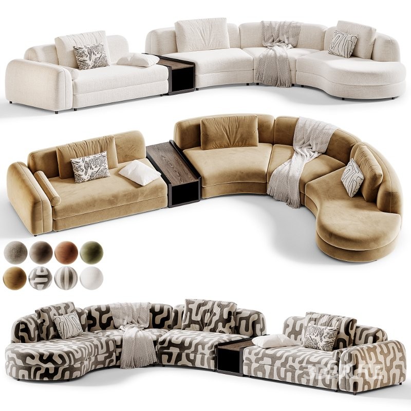 Edo Sofa Arflex 02 Image 4