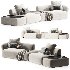 Modular sofa Fabro 2 - Thumbnail 3