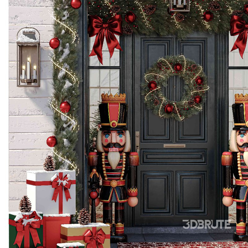 Christmas Entrance Decoration 01 Image 6