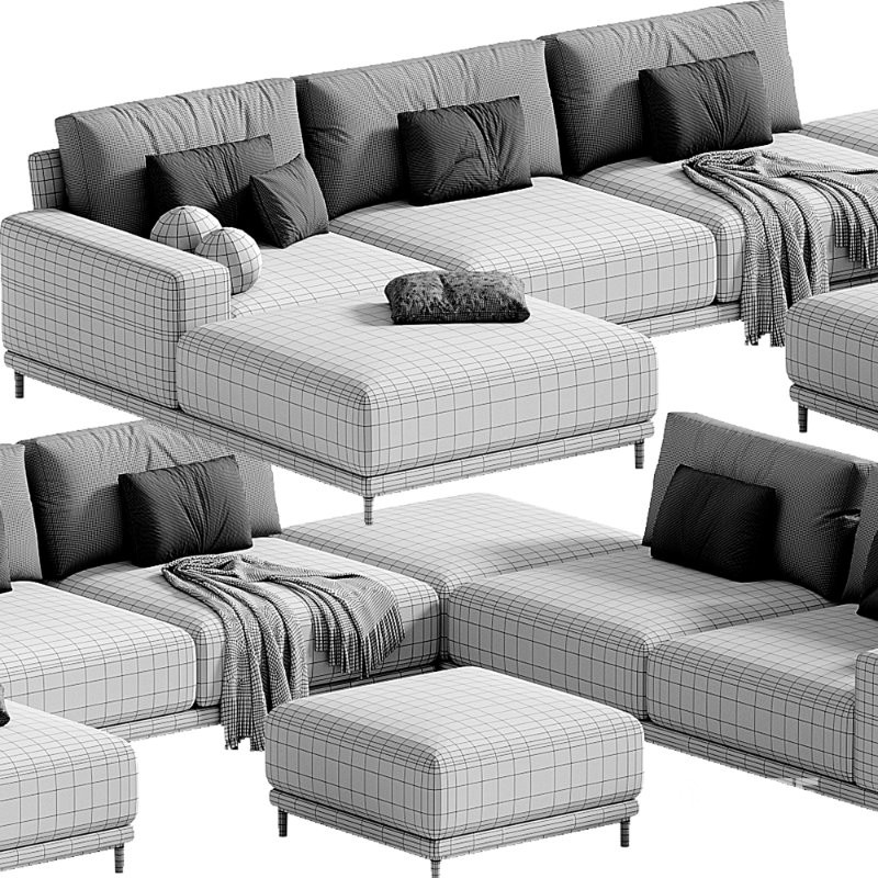 Eless Modular Sofa by Luzaro Image 7