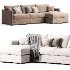 Aissa Chaise Sofa - Thumbnail 1