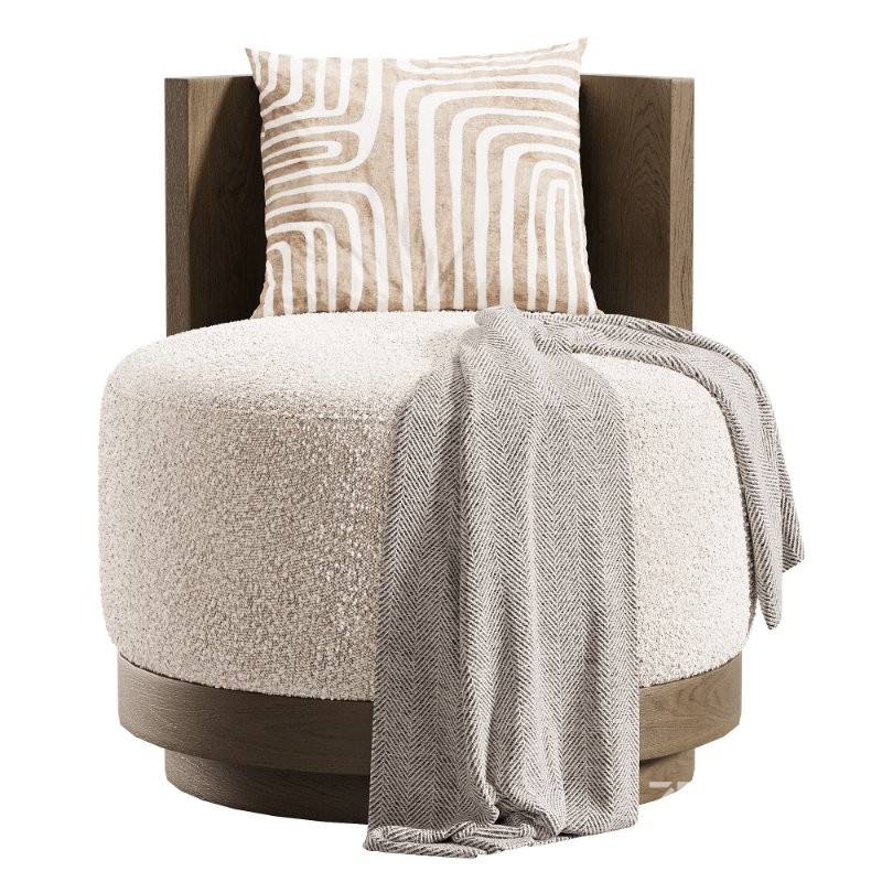 Ozzy Outdoor Swivel Chair Image 2