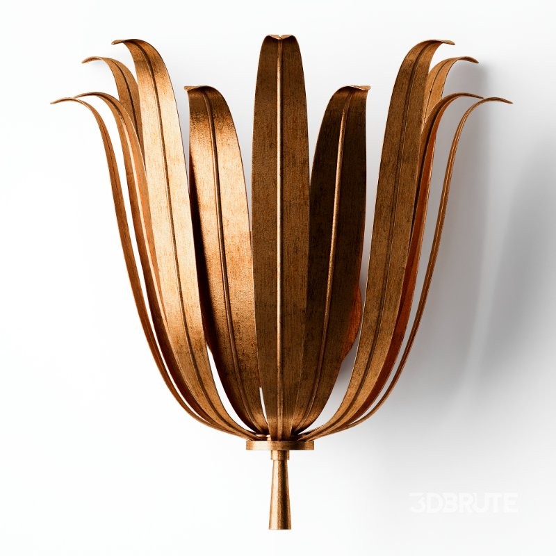 Vicenzio Leaf Sconce Image 9