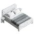 Inez Bed Queen Size - Thumbnail 4
