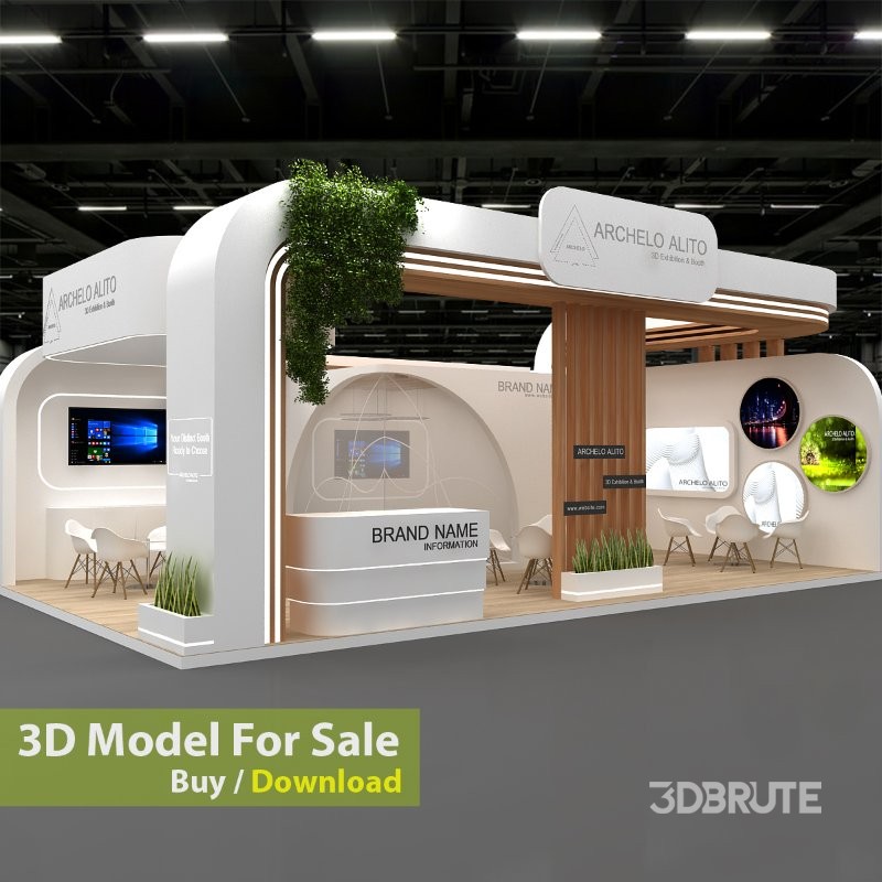 stand display booth Image 1
