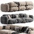 Ondo Sofa 4 seater by Janier Moreno - Thumbnail 4