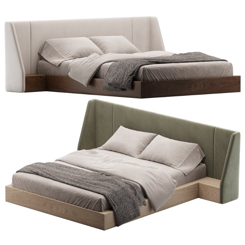 Nova Domus Janice Modern Bed and Nightstands by modishstore Image 1