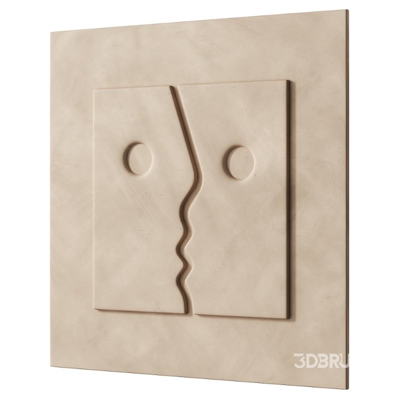Decorative 3D Panel ART RELIEF 176 Image 2