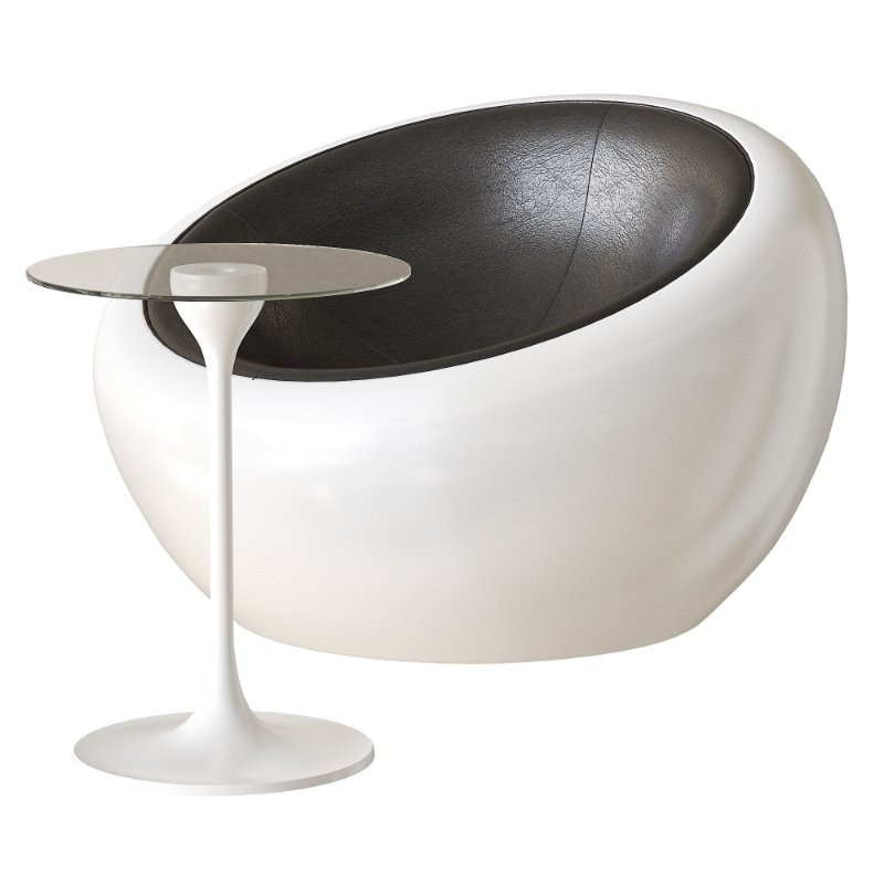 Egg Pod Ball armchair by Eero Aarnio Image 3
