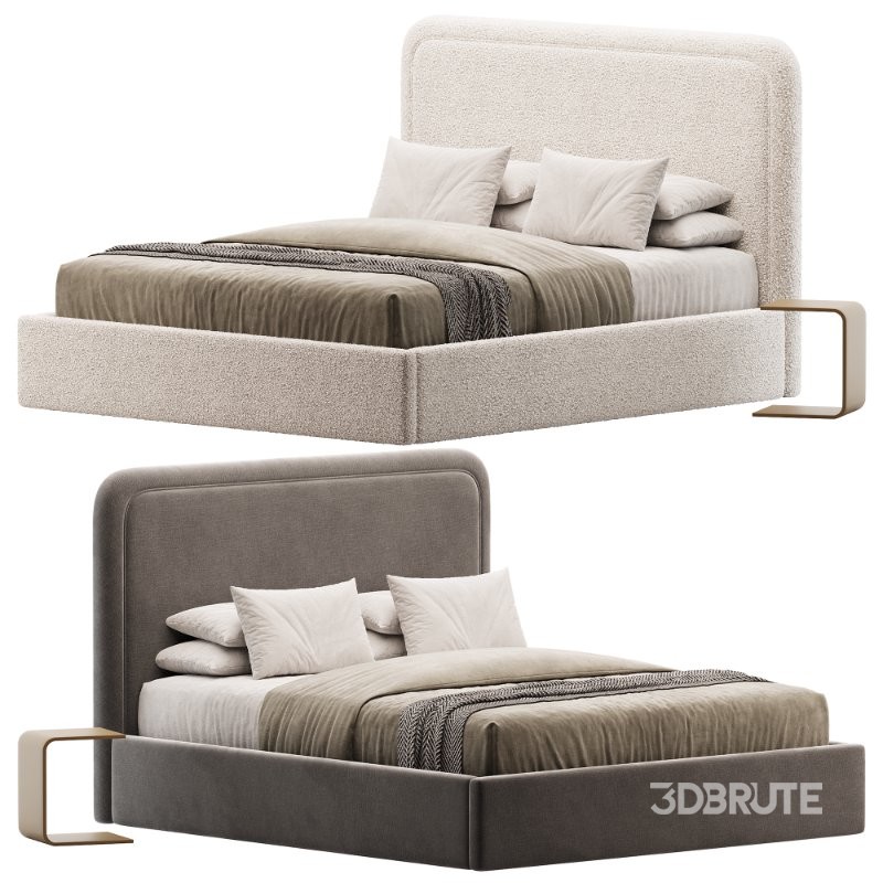 Lucas double bed with lifting mechanism Image 1