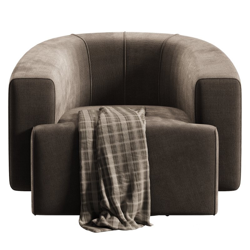 Hamlin Nubuck Leather Swivel Chair Image 2