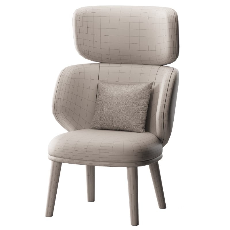 Alise Lounge armchair Image 4