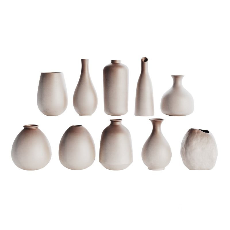 Vases Decor Set 04 Image 2