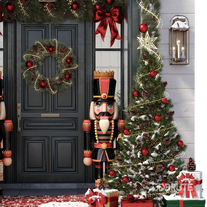 Christmas Entrance Decoration 01 Image 1