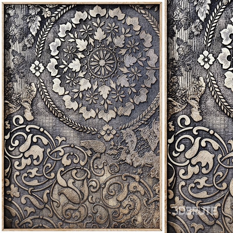 Decorative 3D Panel ART RELIEF 150 Image 1