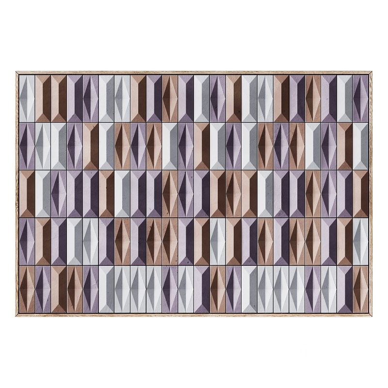 3D Art Relief 206 Terra Dawn Tiles Panel by Theiatiles Image 2