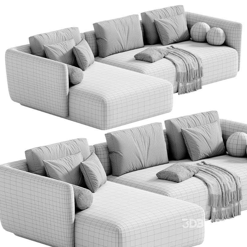 Cosy Corner Sofa by MDF Italia Image 7