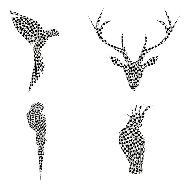 Paper art work 01 PBR Image 1