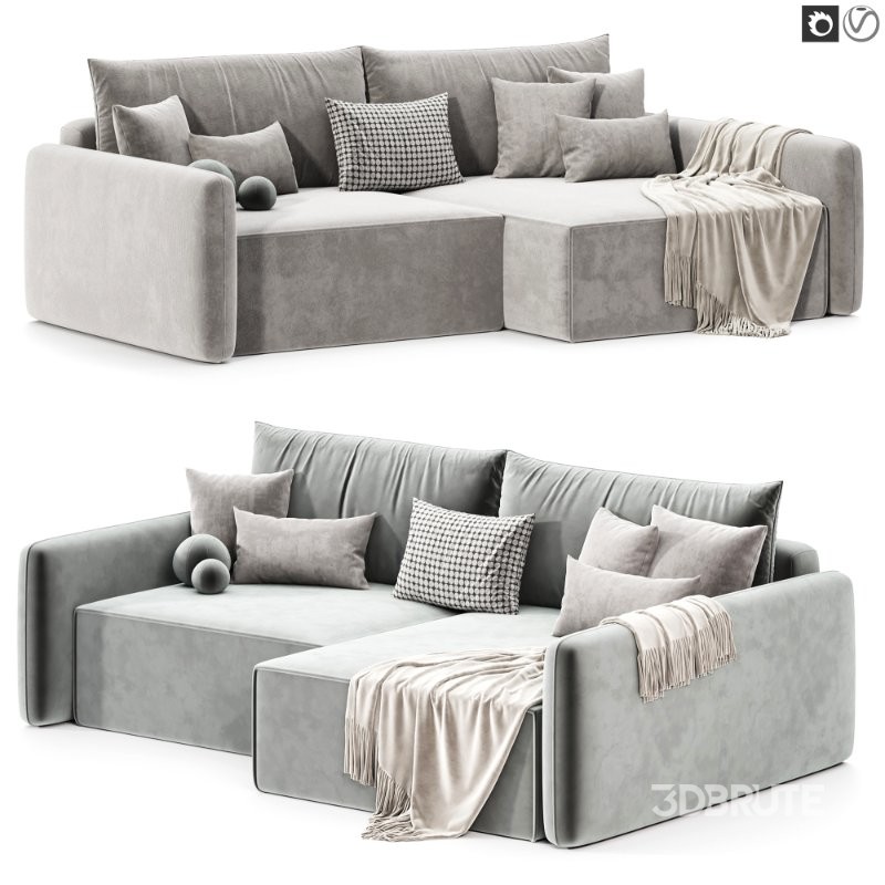 Corner Sofa Bed Portland Image 2