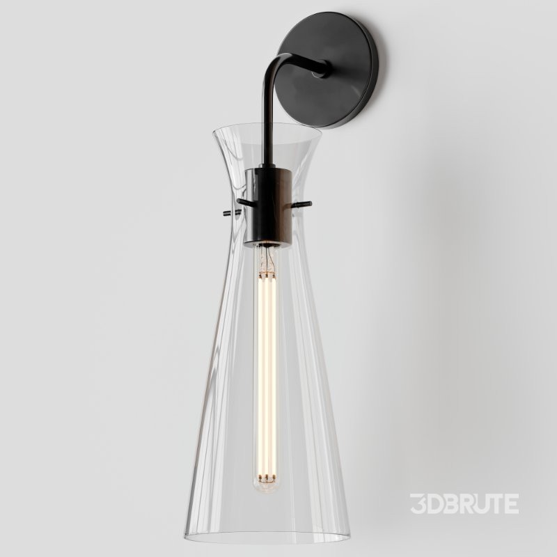 Minimalist Flare Sconce Image 7