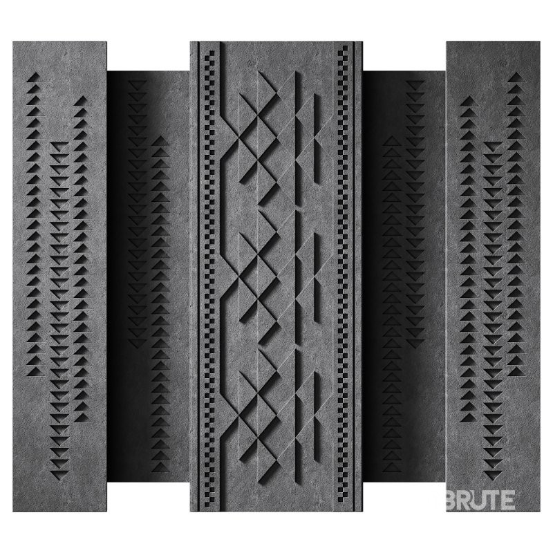 Decorative Panel 3D ART RELIEF 183 Image 1