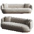 AS02 Sofa 3 seater Keyaki Brown Vidar 222 Karimoku Case - Thumbnail 4