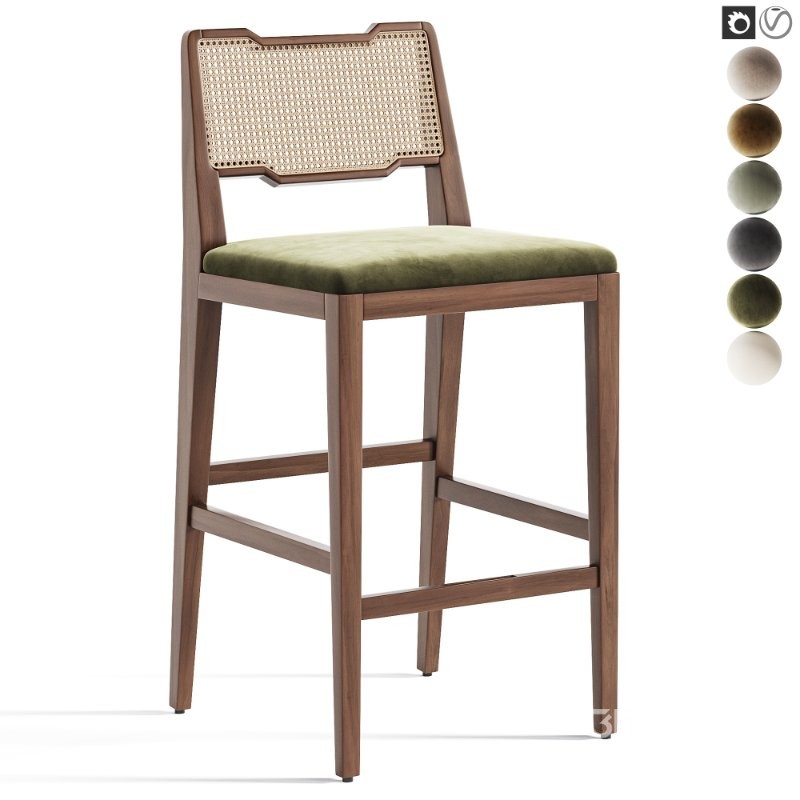 Eva Bar Chair By Domkapa Image 3