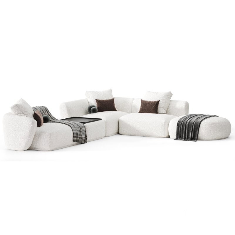 Corner modular sofa Fabro Image 4