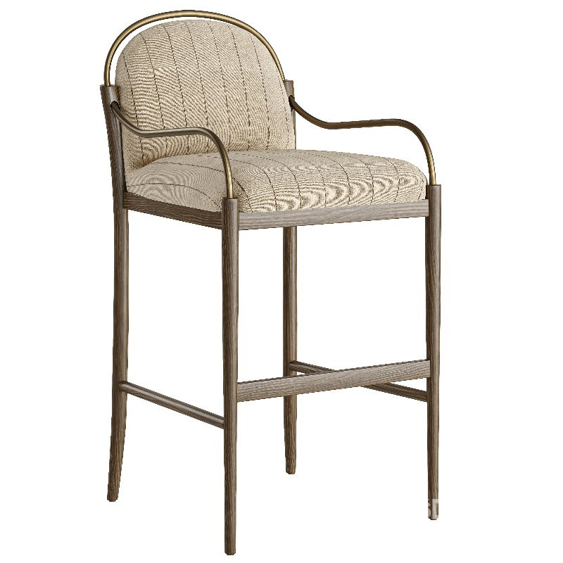 Demi Bar and Counter Stool-Fourhands Image 4