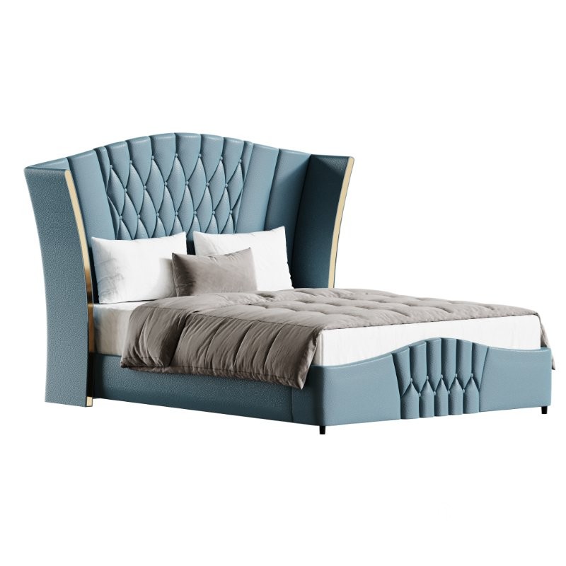 Aahed Modern Camerone Upholstered Bed Image 2