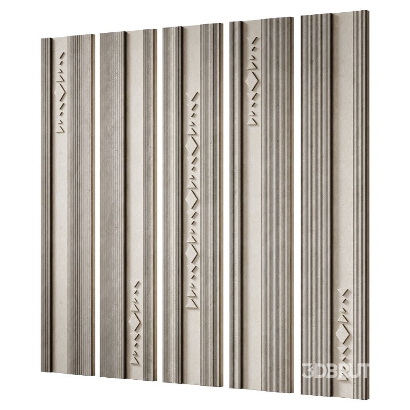 Decorative Panel 3D ART RELIEF 179 Image 2