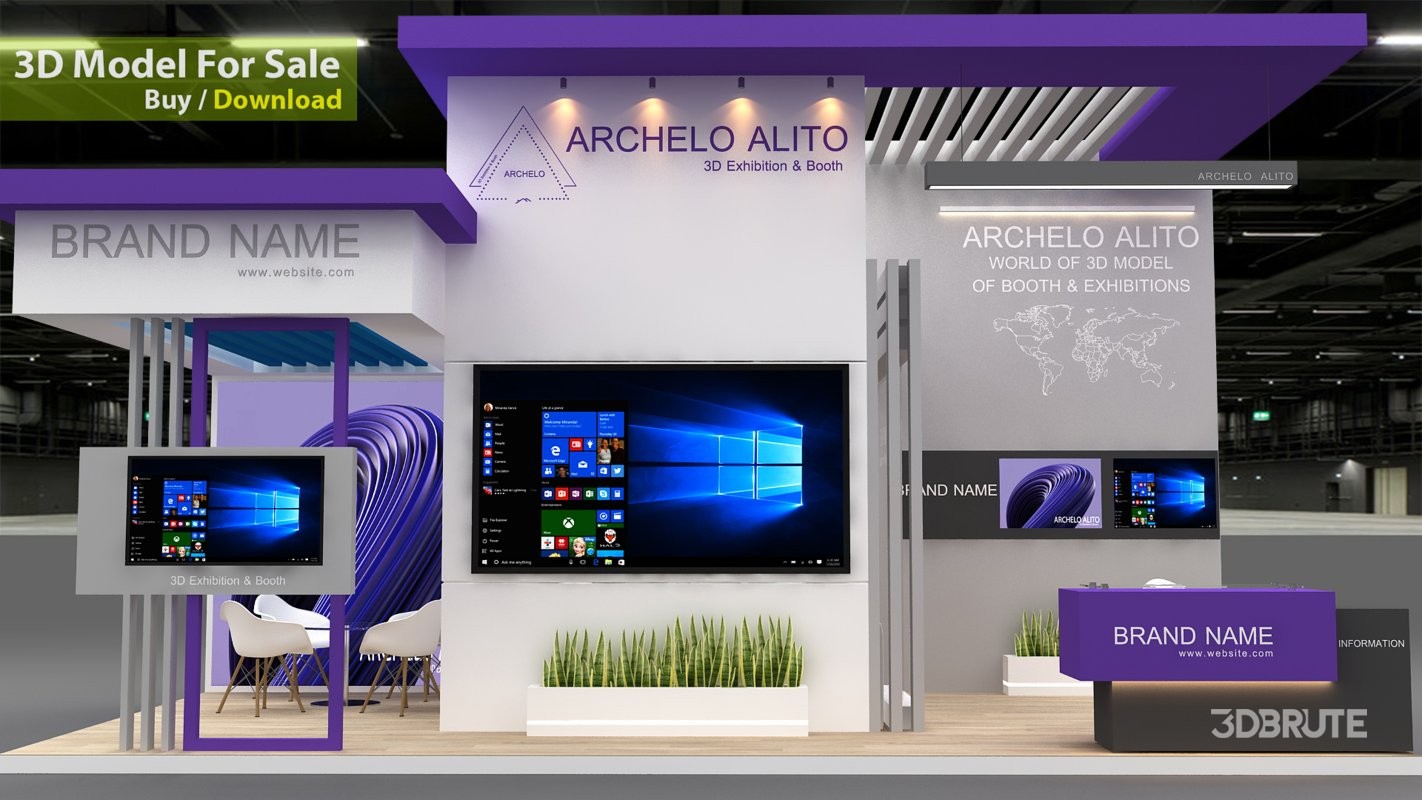 minimal booth stall Image 7