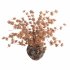 Faux Autumn Branches Rustic Ceramic Vase - Thumbnail 4